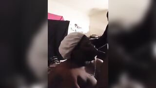 Black BBW Blowjob