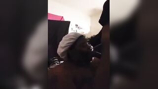 Black BBW Blowjob
