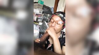 Mom Sucks Big Black Cock