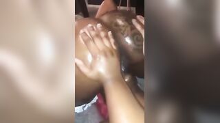 Black Lesbians Group Pussy Eating