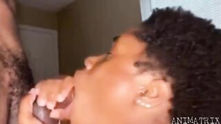 Sloppy Head Ebony Cumface