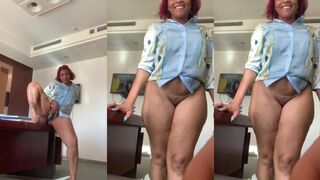 Baltazar Fucks African Big Booty In His Office