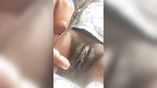 Close Up Black Pussy
