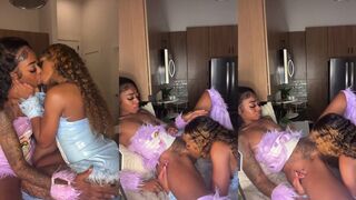 Diaxmond Hot Ebony Lesbian Pussy Eating