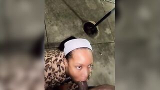 Sucking Dick in Parking Lot