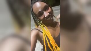 Thot Fuck in Parking Lot