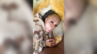 Sucking Huge Black Dick