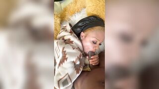 Sucking Huge Black Dick