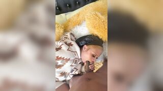 Sucking Huge Black Dick