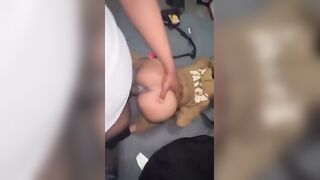 Creamy Ebony Pussy Fucked By BBC