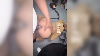 Creamy Ebony Pussy Fucked By BBC